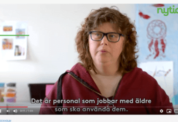 En skärmdump från ett Youtube-klipp