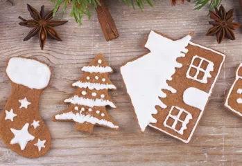 pepparkakor på rad
