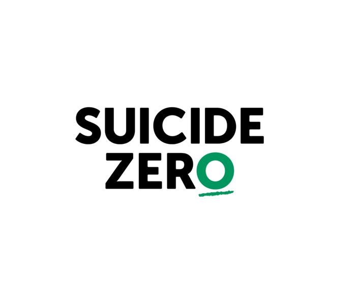 logotype med texten suicide zero