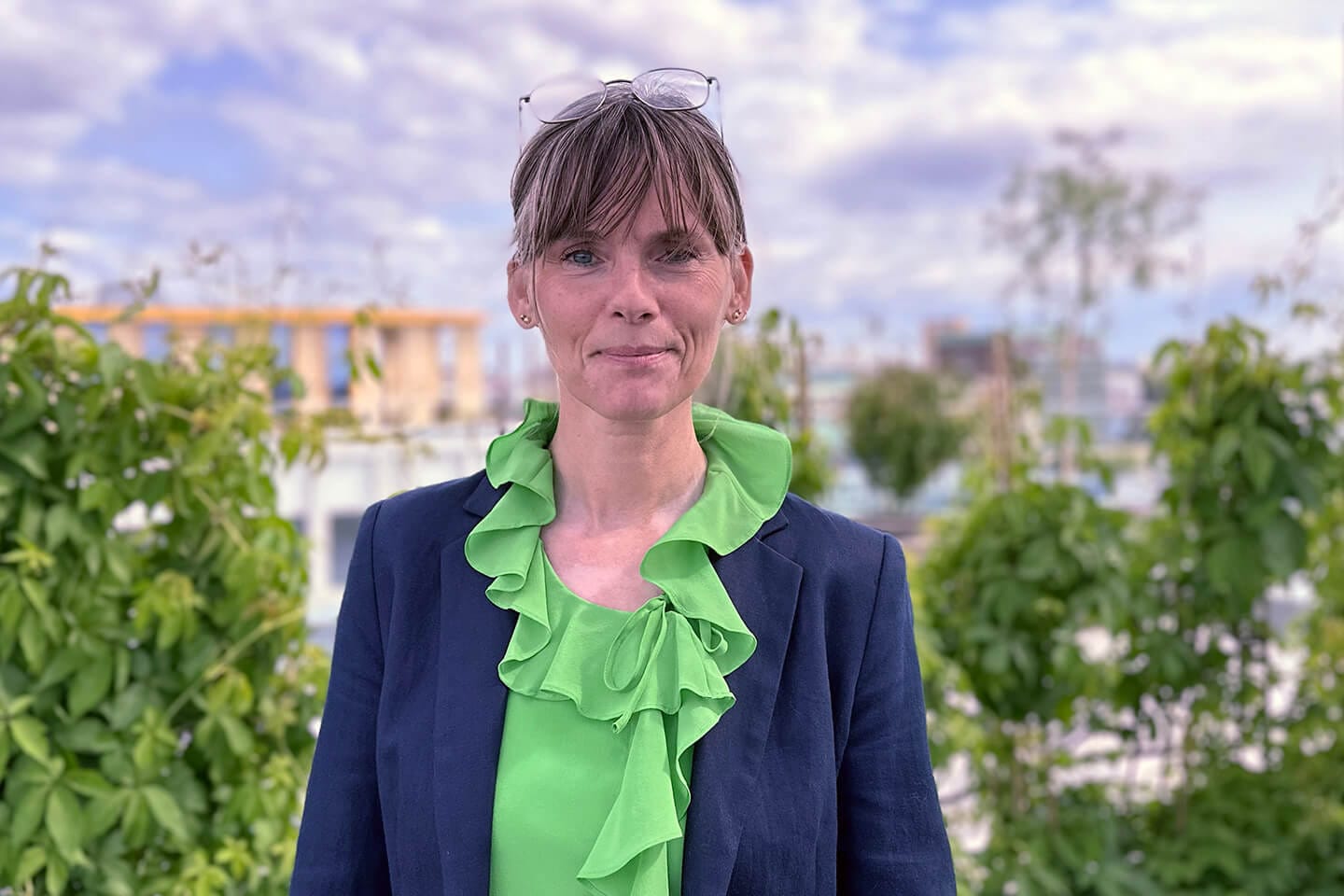 porträtt Pia Molander, sektorchef för Individ och familj inom Nytida.