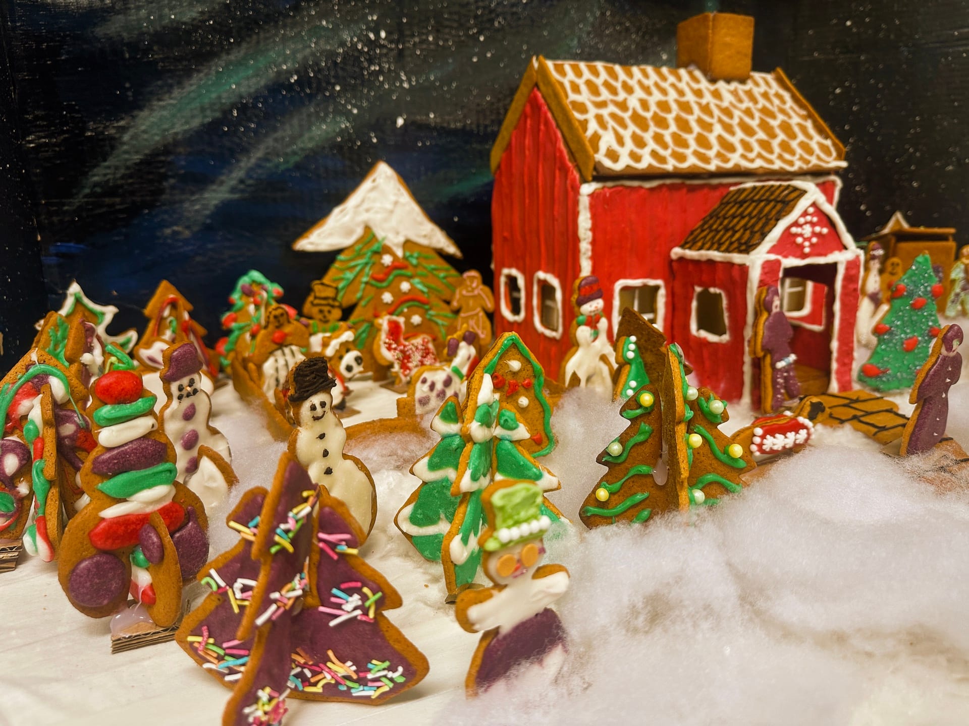 Älvsjö Kreativas pepparkaksbygge