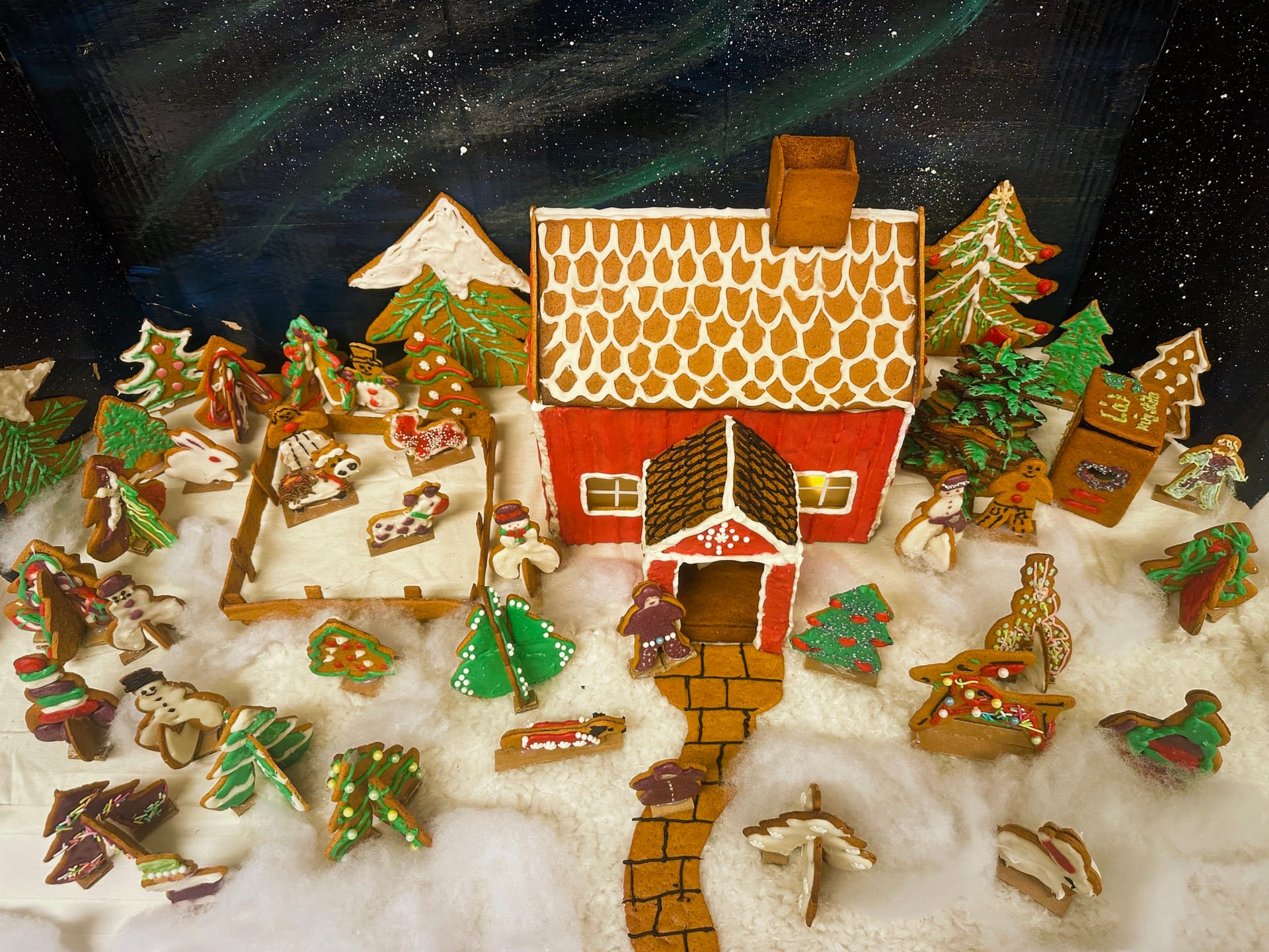 Älvsjö Kreativas pepparkaksbygge