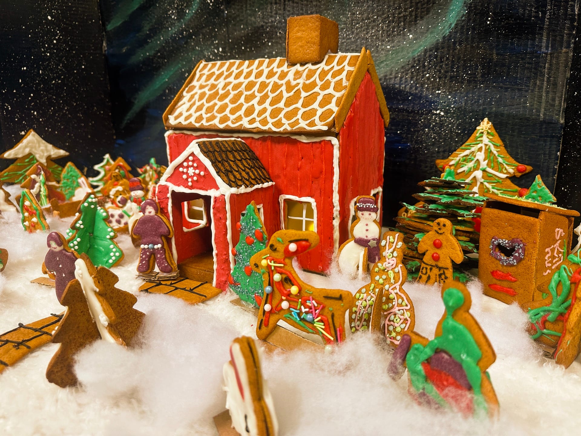 Älvsjö Kreativas pepparkaksbygge