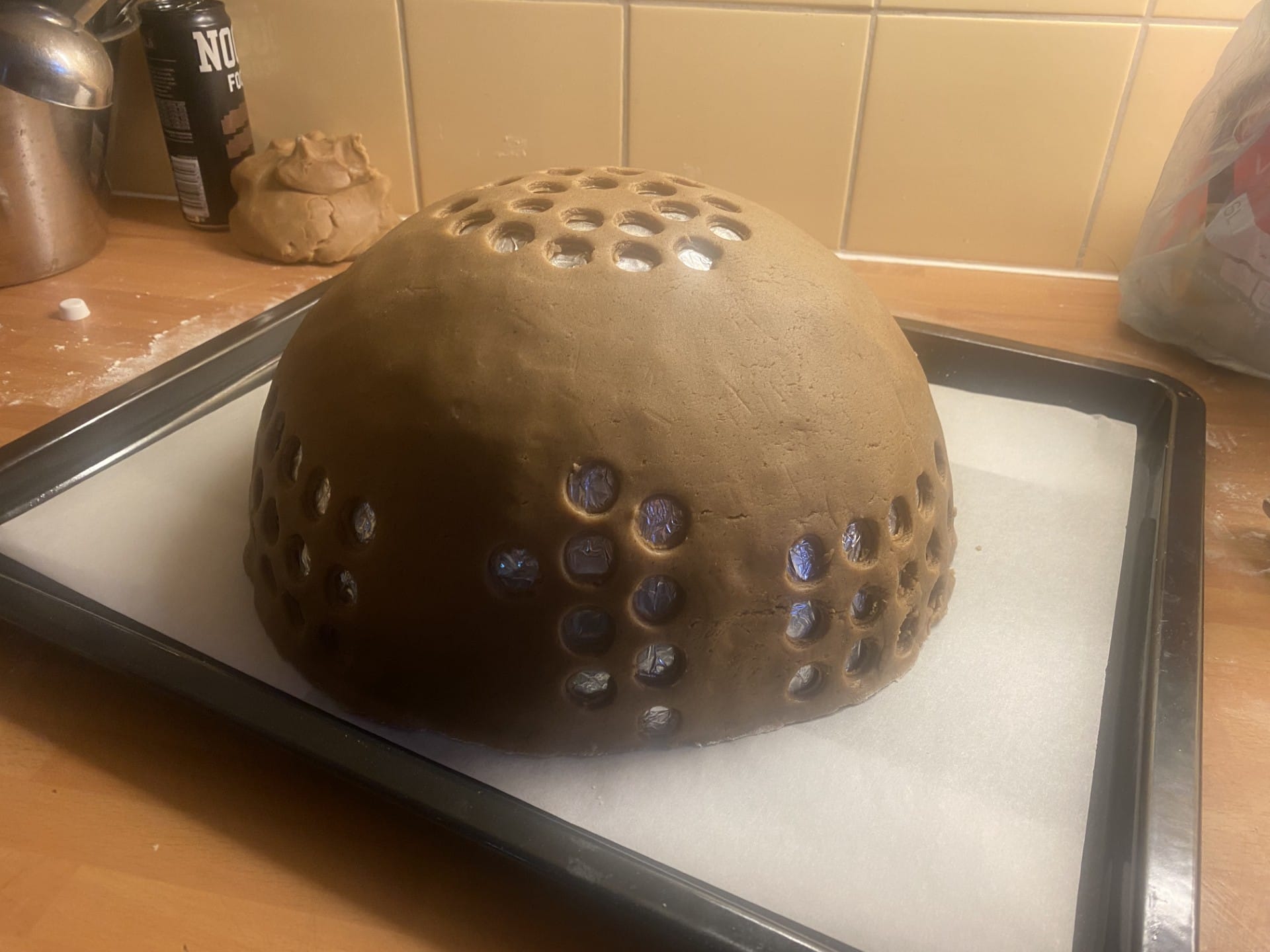 Skarpnäcksgården Herrgårdens pepparkaksbygge