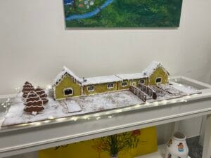 Rånäs Oasens pepparkaksbygge