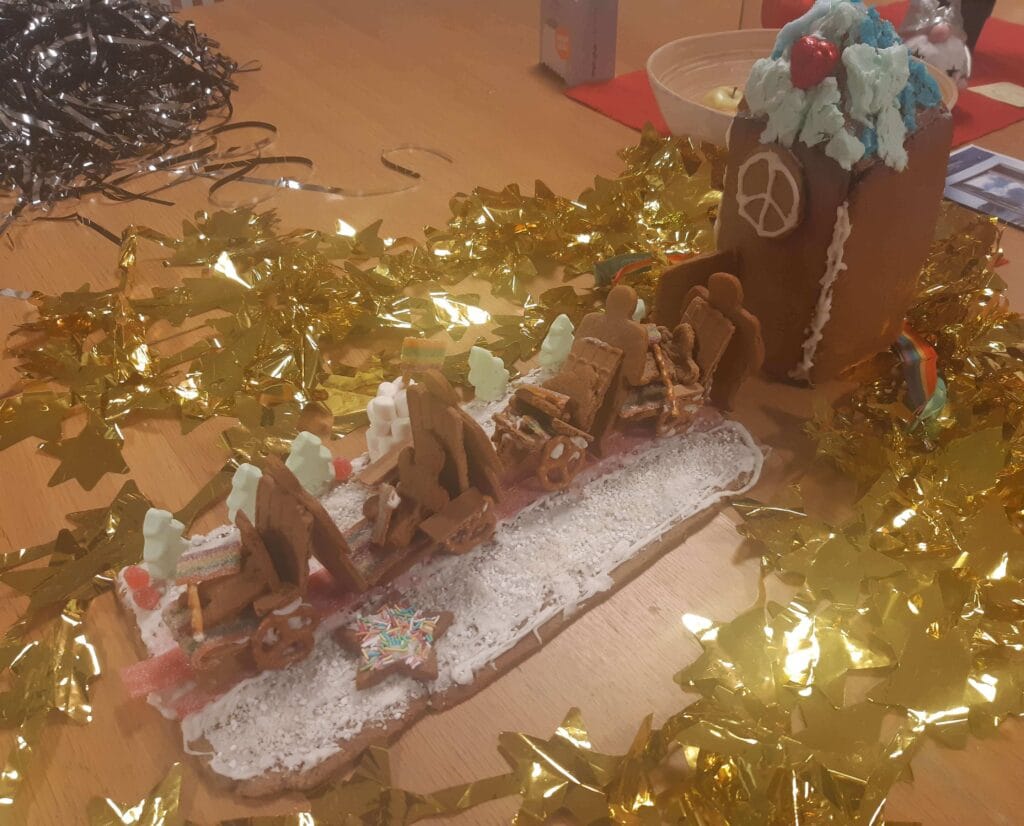 Skärholmens pepparkaksbygge
