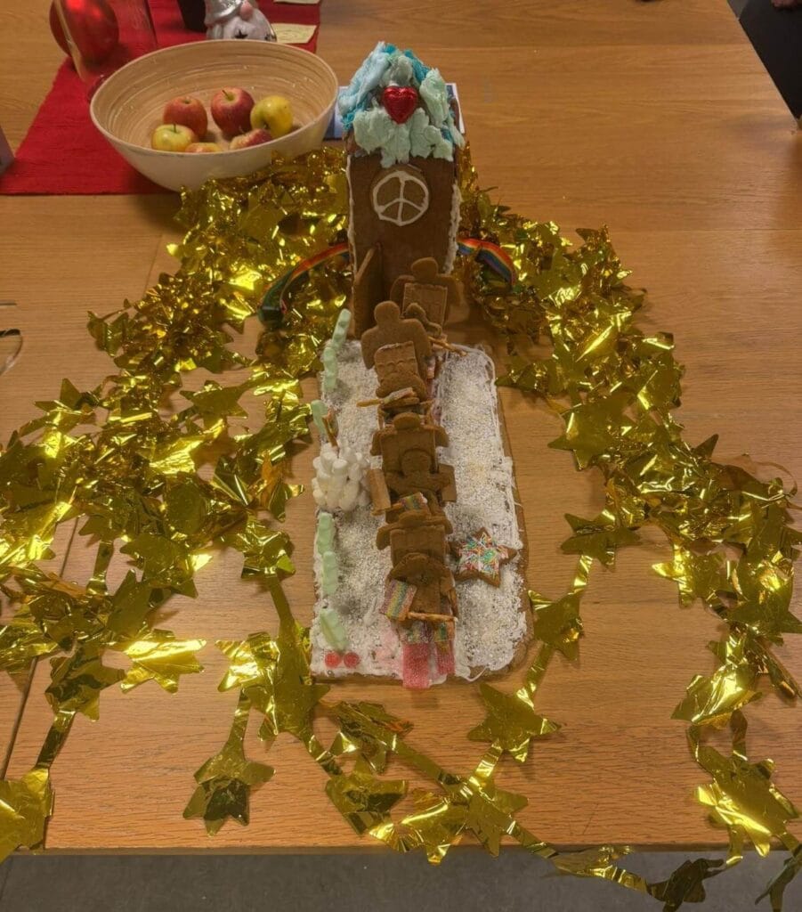 Skärholmens pepparkaksbygge
