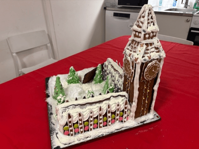 Hasselvägens pepparkaksbygge