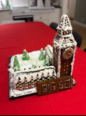 Hasselvägens pepparkaksbygge