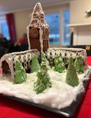 Hasselvägens pepparkaksbygge