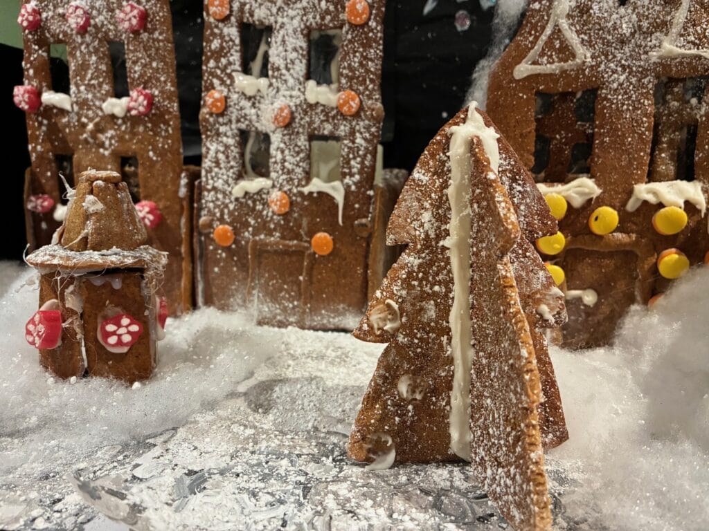 Alvik Öst pepparkaksbygge