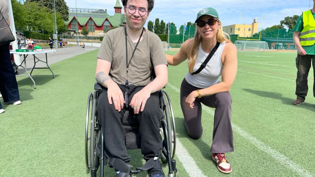 Tibet och Agnes på Nytidaspelen